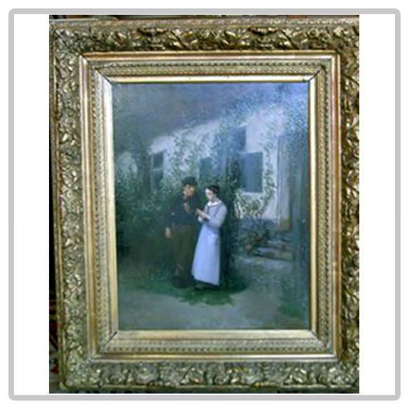 Huile-sur-toile-époque-19e-siècle