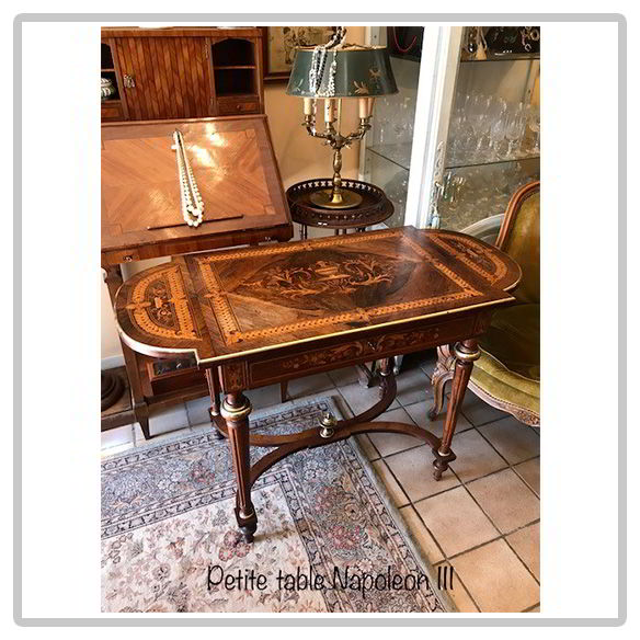 Table ancienne Napoléon III